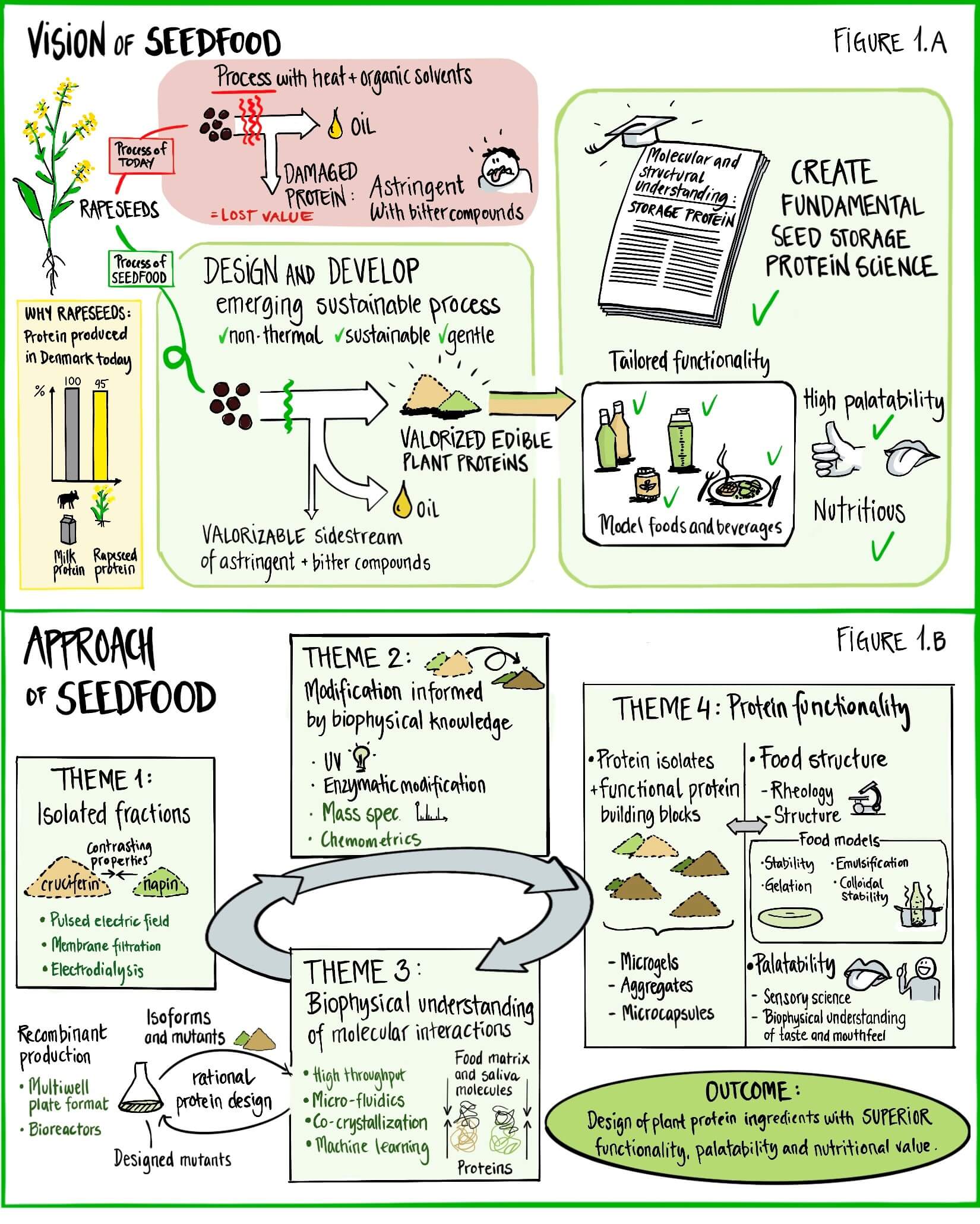 Figure outlining the vision of SEEDFOOD