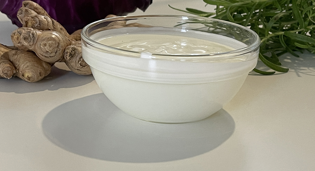Yogurt and plant foods