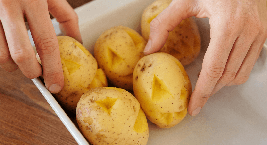 Kartofler i fad